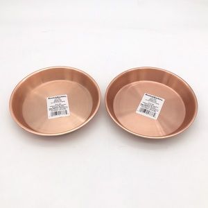 Set of 2 Boots & Barkley Copper Pet Bowls